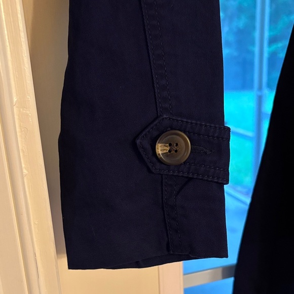 GAP Women's Deep Blue Trench Coat - Picture 4 of 8